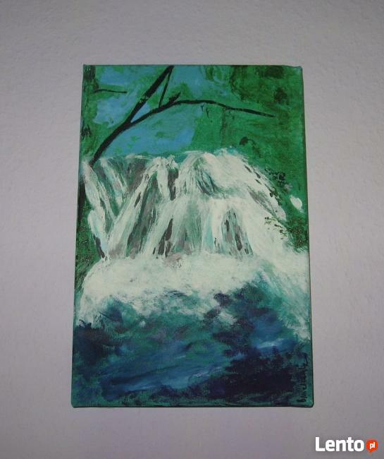 Obraz na płótnie 30x20 cm,akryl