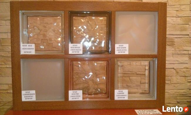 Pustaki szklane - Luksfery GOTOWE ŚCIANY - Producent