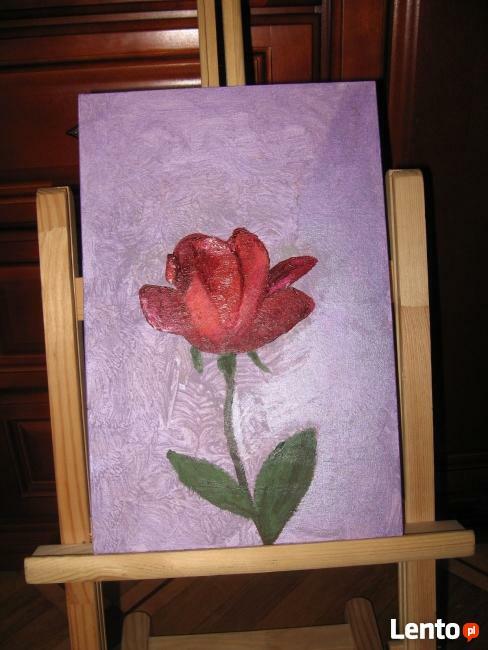 Obraz Ręcznie Malowany, Na Płótnie 30x20 cm, Akryl