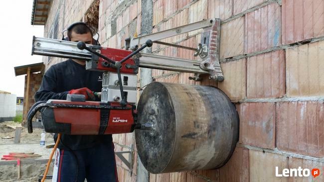 Wiercenie i cięcie betonu, żelbetu DIAMTAR