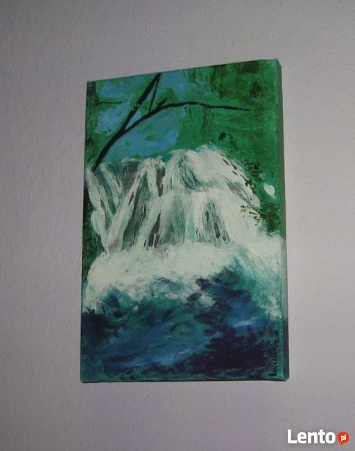 Obraz na płótnie 30x20 cm,akryl