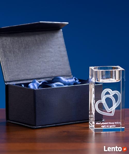 Prezent na Walentynki - FOTOKRYSZTAŁ 3D - Dedykacja