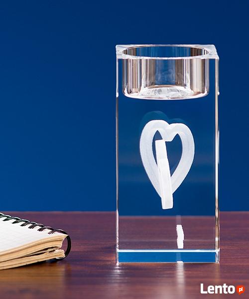 Prezent na Walentynki - FOTOKRYSZTAŁ 3D - Dedykacja