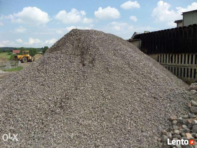 Kamień kruszywo pohutniczy na utwardzenie TRANSPORT
