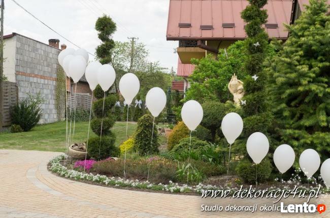 Pudło z balonami - helowe balony, balony z helem
