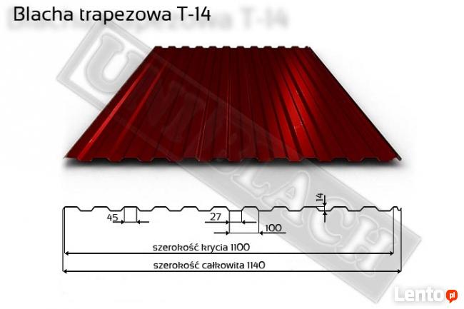 Blachy trapezowe blachodachówka Matowa BLACHA Ocynk Alucynk