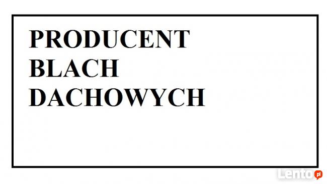 Blachy trapezowe blachodachówka Matowa BLACHA Ocynk Alucynk