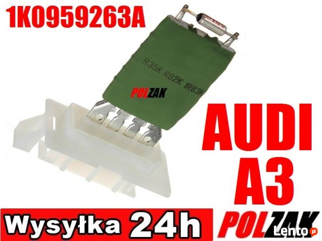 NOWY Opornik rezystor wentylatora dmuchawy nawiewu AUDI A3