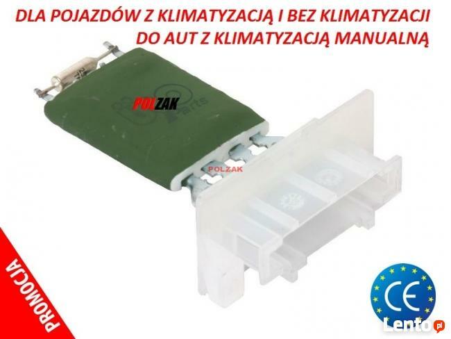 NOWY Opornik rezystor wentylatora dmuchawy nawiewu AUDI A3