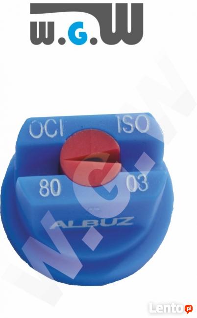 ALBUZ OCI rozpylacz asymetryczny, dysza asymetryczna, rozpyl