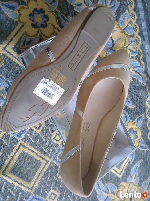 Beżowe baleriny KARI