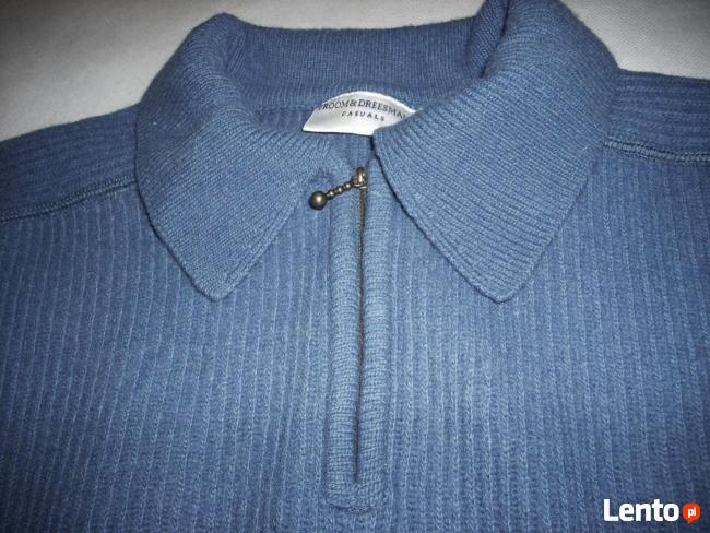 Wełniany sweter Ciepły Gruby wełna M