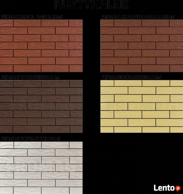 Elewacja PŁYTKI kolory SZARE BRĄZ MIODOWE GRAFIT FROMAG