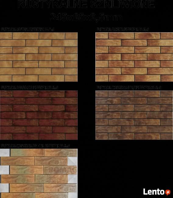 Elewacja PŁYTKI kolory SZARE BRĄZ MIODOWE GRAFIT FROMAG