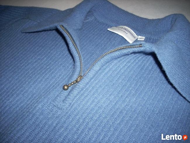 Wełniany sweter Ciepły Gruby wełna M