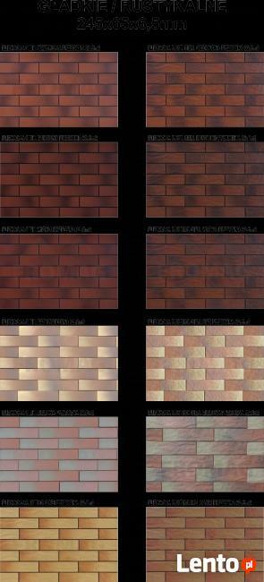 Elewacja PŁYTKI kolory SZARE BRĄZ MIODOWE GRAFIT FROMAG