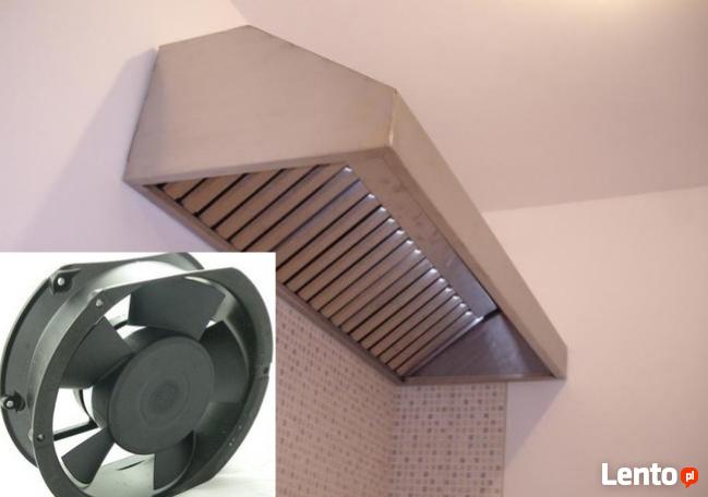Okap gastronomiczny 125x70x40 FILTRY WENTYLATOR Rura Wysyłka