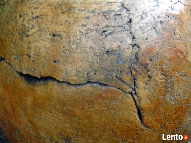 Ceramiczna donica/kula ogrodowa 40 cm. mrozoodporna