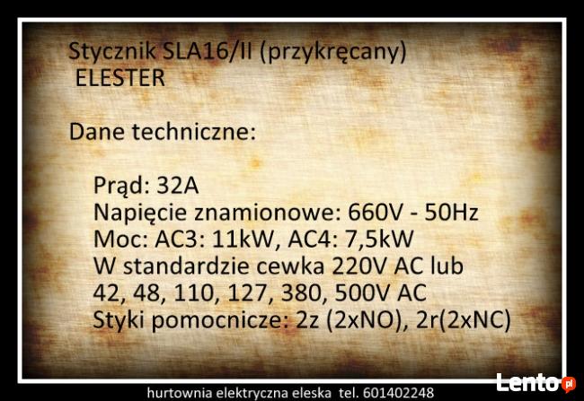 stycznik SLA 16 32A