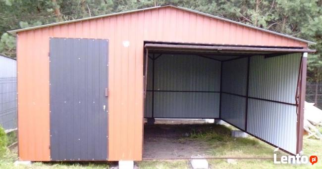 Garaż Blaszany 5x6 PRODUCENT WZMOCNIONE