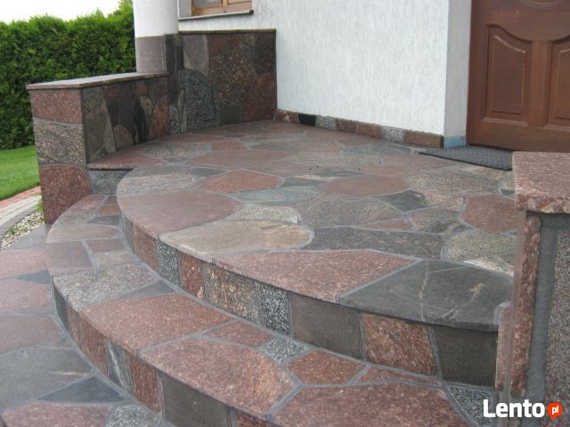 Kamień polny, cięty-sprzedaż+układanie DUŻY FORMAT