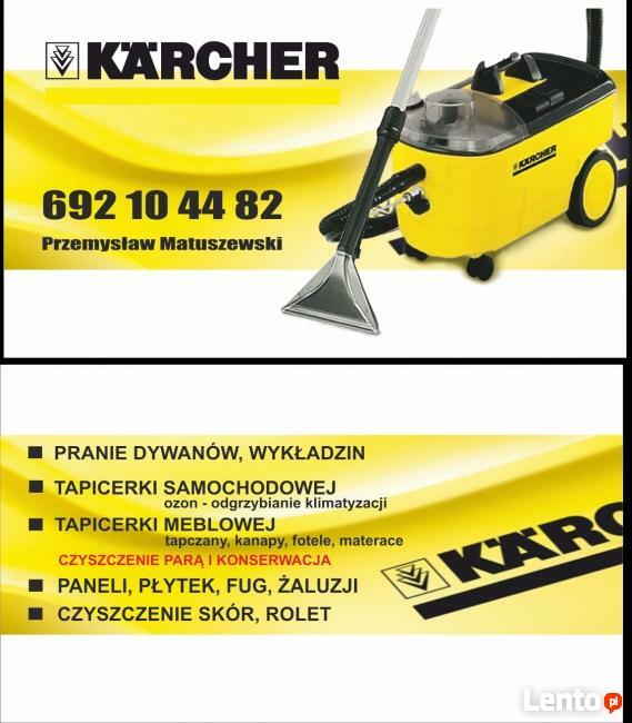 KARCHER MOSINA PRANIE CZYSZCZENIE ODGRZYBIANIE
