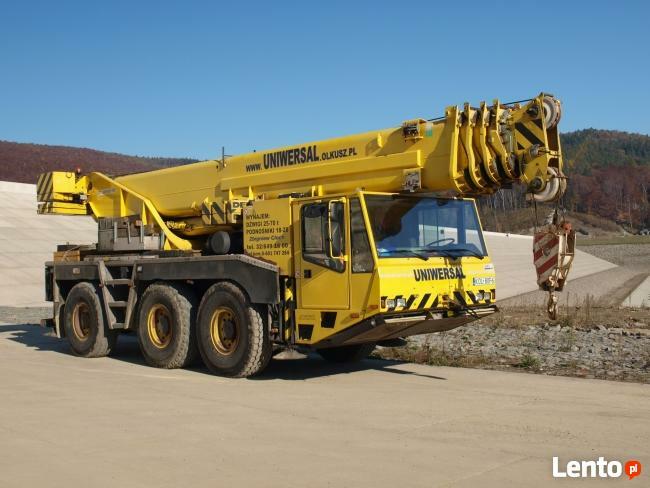 wynajem żurawi, zwyżek, usługi dźwigowe Kraków