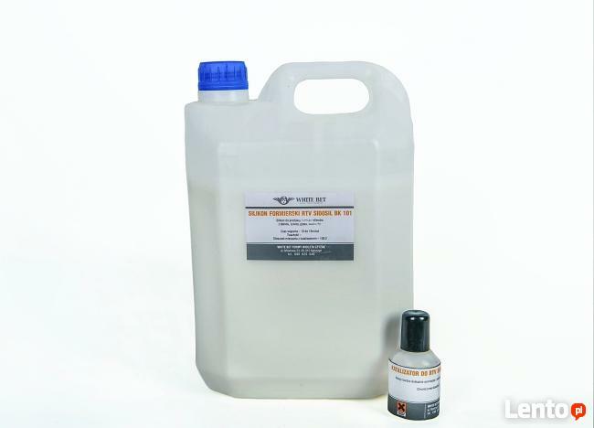 Silikon Formierski Do Form Formy Do Figur 5kg BIAŁY/NIEBIES.