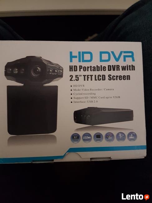 Kamera samochodowa rejestrator jazdy hd menu PL + GRATIS