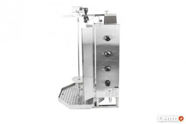 Zestaw xxl do kebaba opiekacz gazowy grill kontaktowy nóż