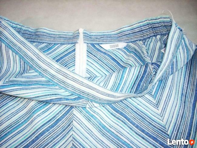 MARKS&SPENCER lniana spódnica j nowa XXL 44