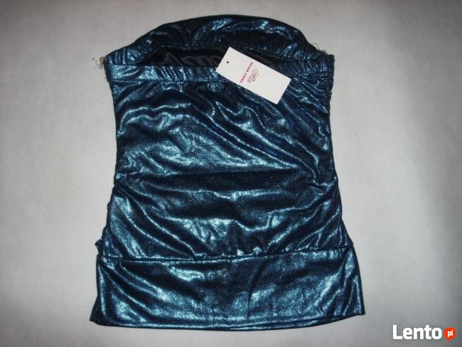 Tally Weijl Błyszcząca bluzka TOP impreza wesele Nowa 34 36