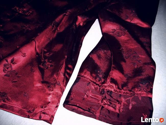 TCM Satynowy Żakiecik Róże Chinka J Nowy 42 XL