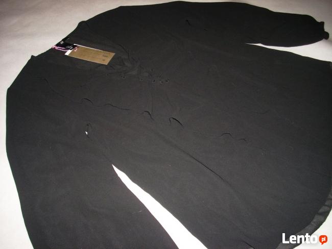 H&M Zwiewna Koszula z Falbanką Elegancka NOWA 34 XS 36 S