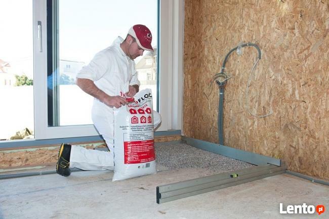 Podsypka wyrównująca Thermofloc - granulat izolacyjny
