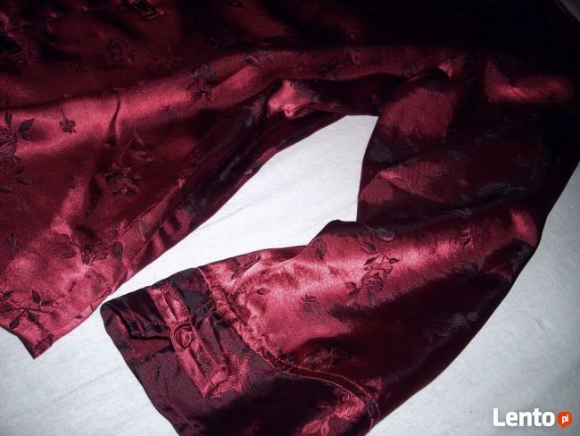 TCM Satynowy Żakiecik Róże Chinka J Nowy 42 XL