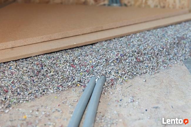 Podsypka wyrównująca Thermofloc - granulat izolacyjny