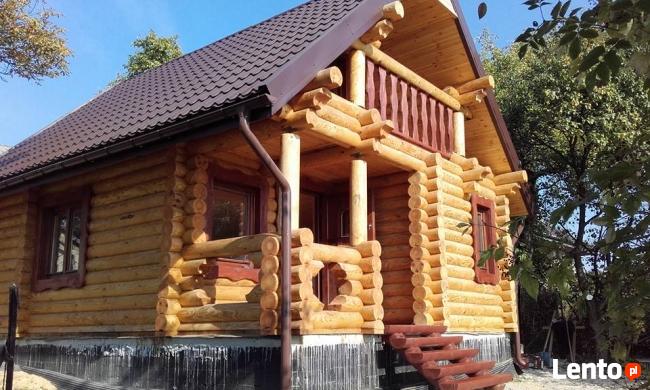 Produkujemy bale i budujemy domy z bali sosnowych