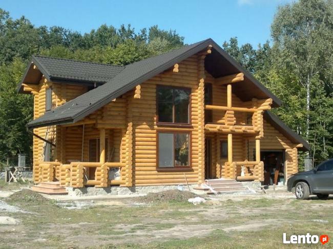 Produkujemy bale i budujemy domy z bali sosnowych