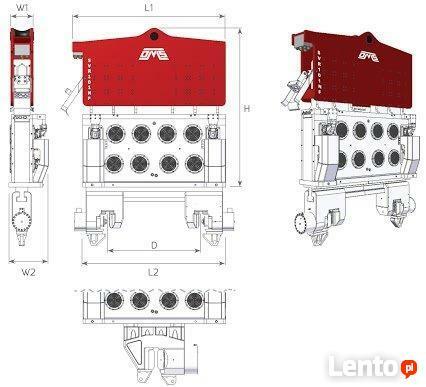 Wibromłot SVR 101 NF do pracy na dźwigu
