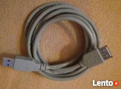 Przedłużacze Usb , od 1 metra do 2 metrów . Siwe i czarne .
