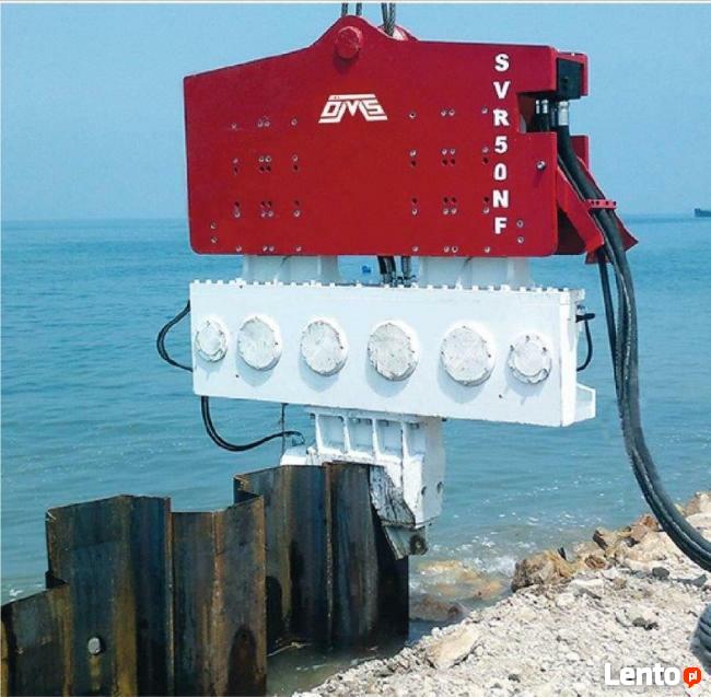 Wibromłot SVR 50 NF do pracy na dźwigu