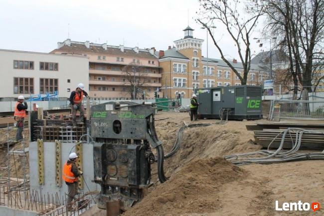 Używany wibromłot ICE 20 RFW do pracy na dźwigu