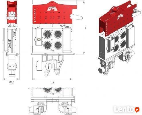 Wibromłot SVR 20 VM do pracy na dźwigu