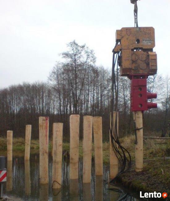 Używany zacisk do pali pełnych PVE 120T40