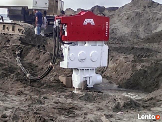 Wibromłot SVR 25 NF do pracy na dźwigu