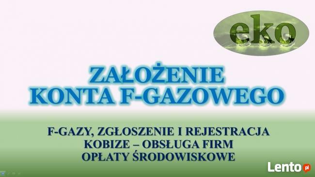 CRO, F-gazy, założenie konta, rejestracja, tel. 502-032-782