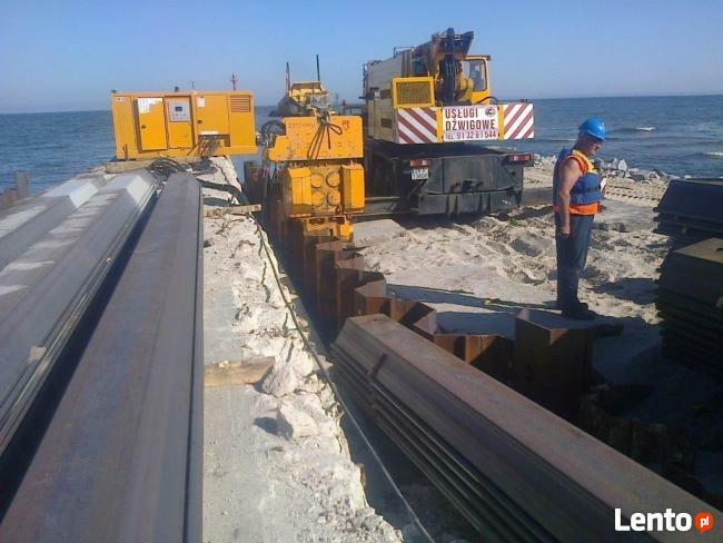 Używany wibromłot PVE 2312 VM do pracy na dźwigu