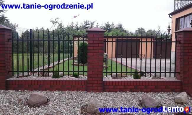 Ogrodzenia ala klinkier słupki murki
