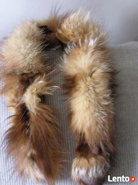 Naturalne jenoty obszycia do kaptura na tasmie